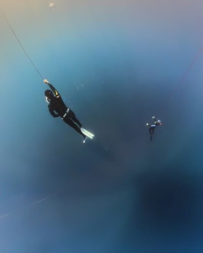 Immersion libre dans le grand bleu